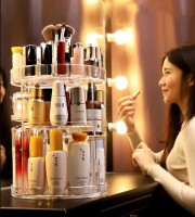 360 Rotating Cosmetics & Makeup Organizer Box