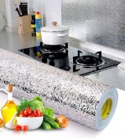 Oil Water Proof Foil Kitchen Stickers 10 Meter